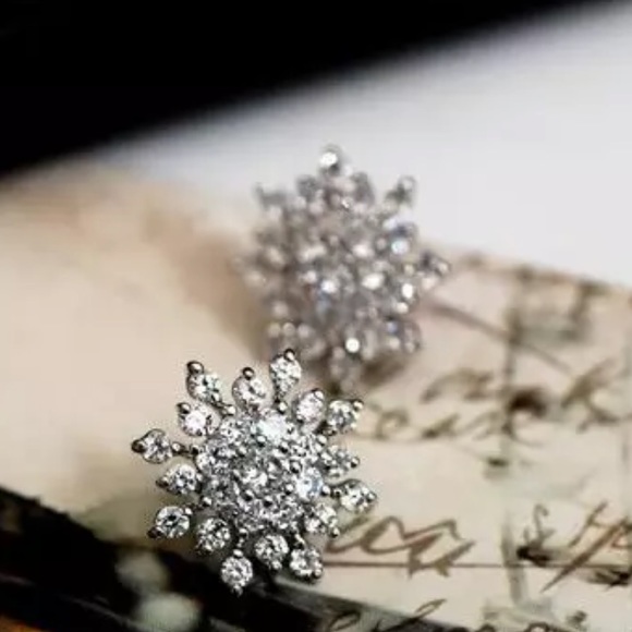 Jewelry - New Silver Plated Star ⭐️ Earrings